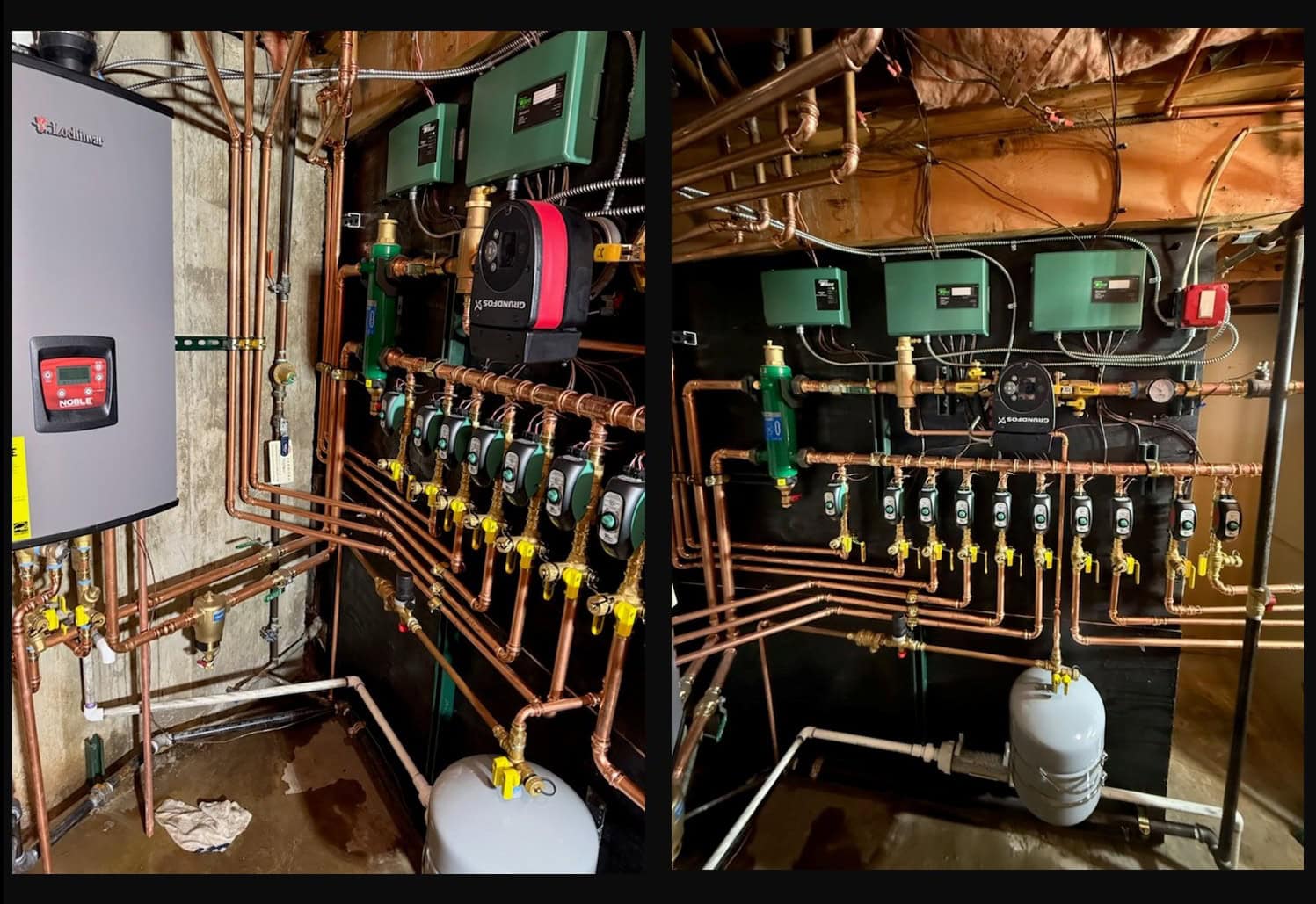 A polished, professional boiler install, completed by our Pro Alfred! Look at those copper supply lines! A polished, professional boiler install, completed by our Pro Alfred! Look at those copper supply lines!