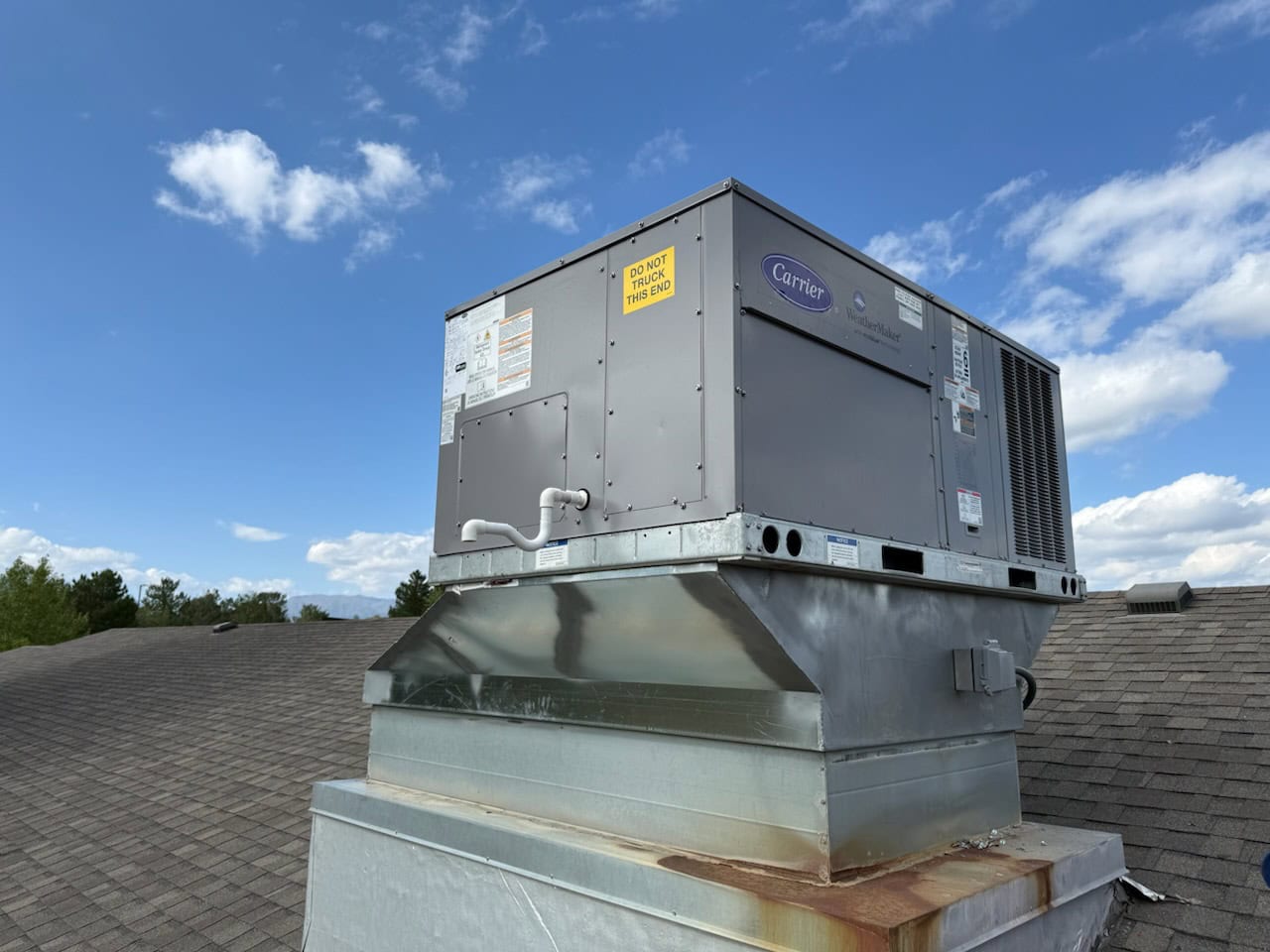 Our Pros handled this rooftop unit installation like the true professionals we are! Our Pros handled this rooftop unit installation like the true professionals we are!