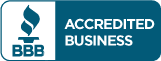 Better Business Bureau A+ Accredited logo.