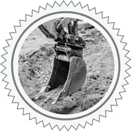 Image of excavation equipment digging in dirt in Denver.